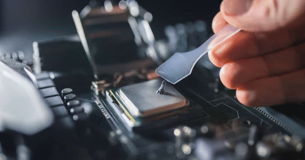 Applying Too Much Thermal Paste